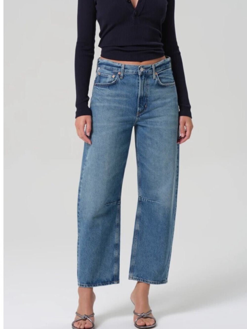 Citizens Of Humanity Miro Relaxed Barrel Leg Jeans, 25